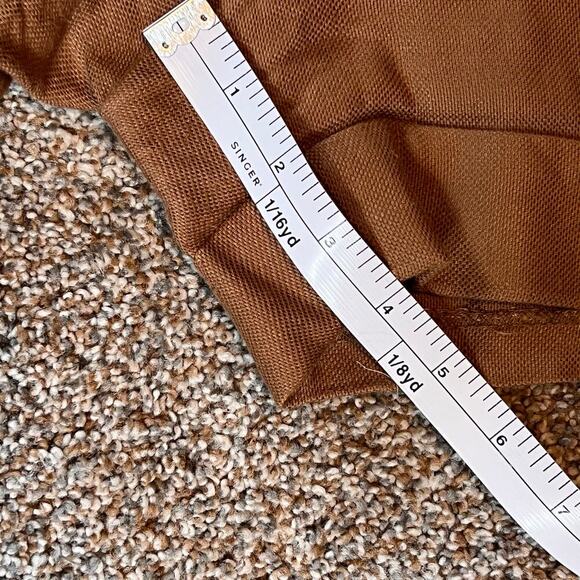 MNG Mango Women's Linen/Viscose Shorts.  Copper.  Size XXL - Picture 5 of 7